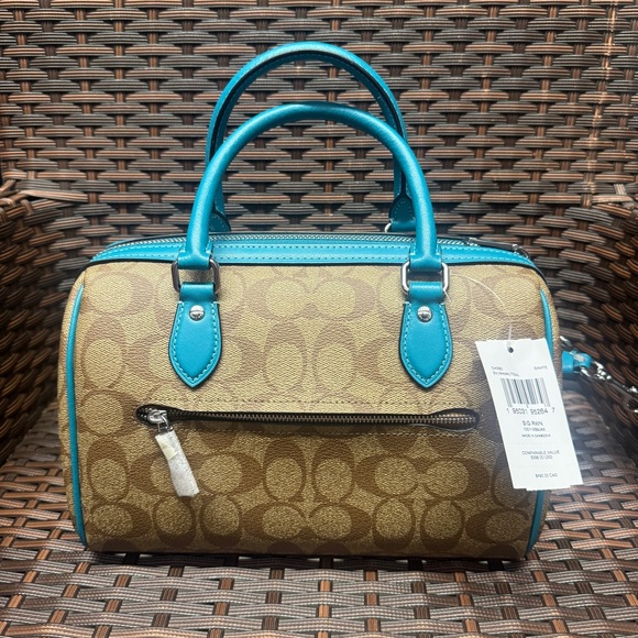 Coach Rowan Satchel In Signature Canvas ch280 - Picture 3 of 8